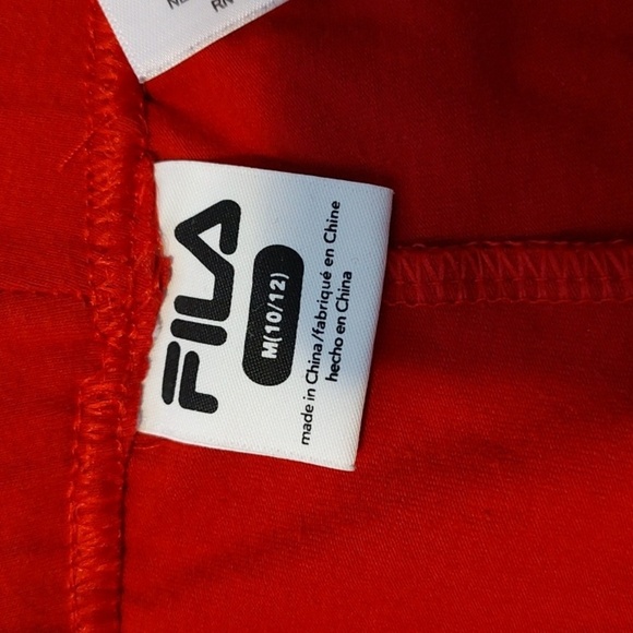 Fila Red Athletic Shorts - Picture 3 of 7